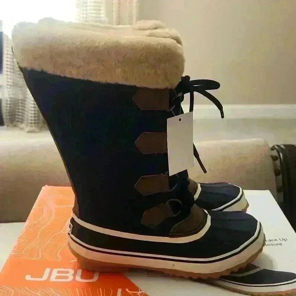 JBU Women's Snowy Lace Up Boots - Picture 2 of 10